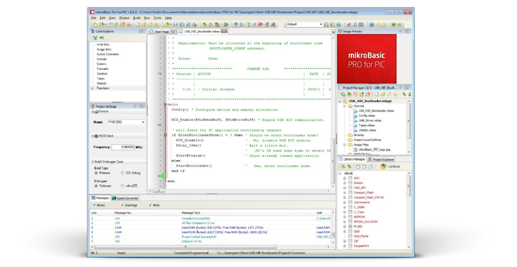 Compilers - MikroElektronika