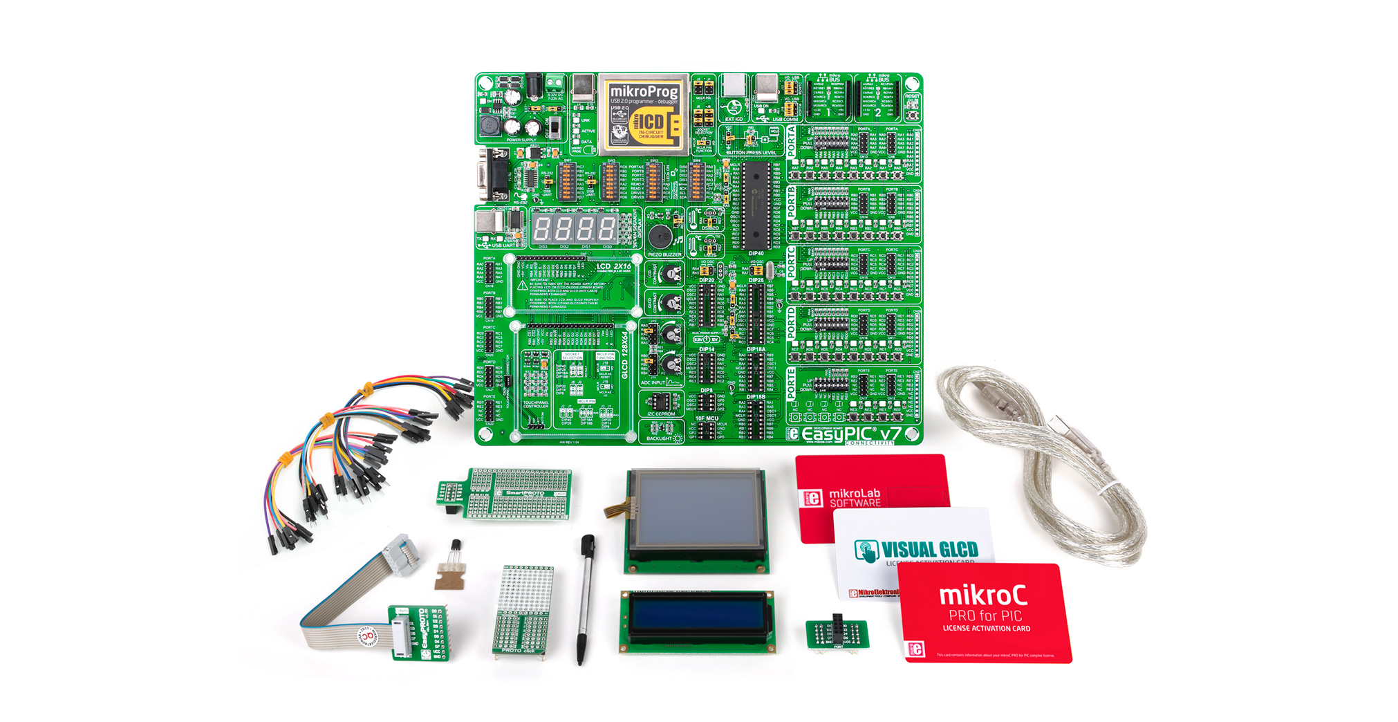mikroC mikroLab Kits